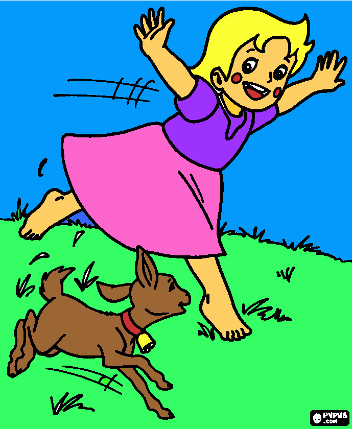 Omalovánka Minjaríková