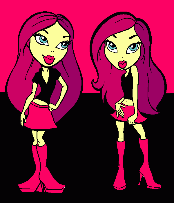 Omalovánka Moderní umení BRATZ