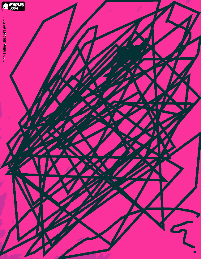 Omalovánka Moderní umění