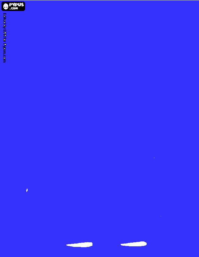 Omalovánka Modrá stěna