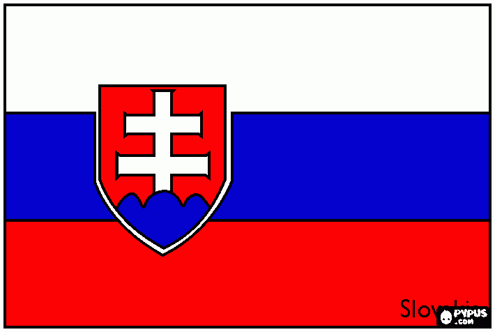 Omalovánka moja vlasť