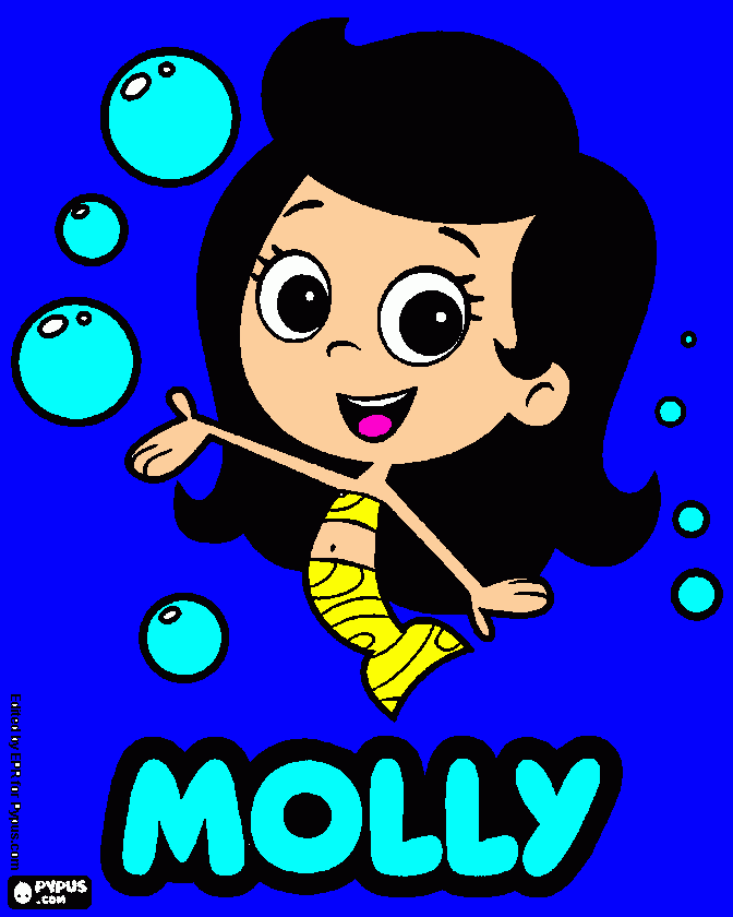 Omalovánka Molly