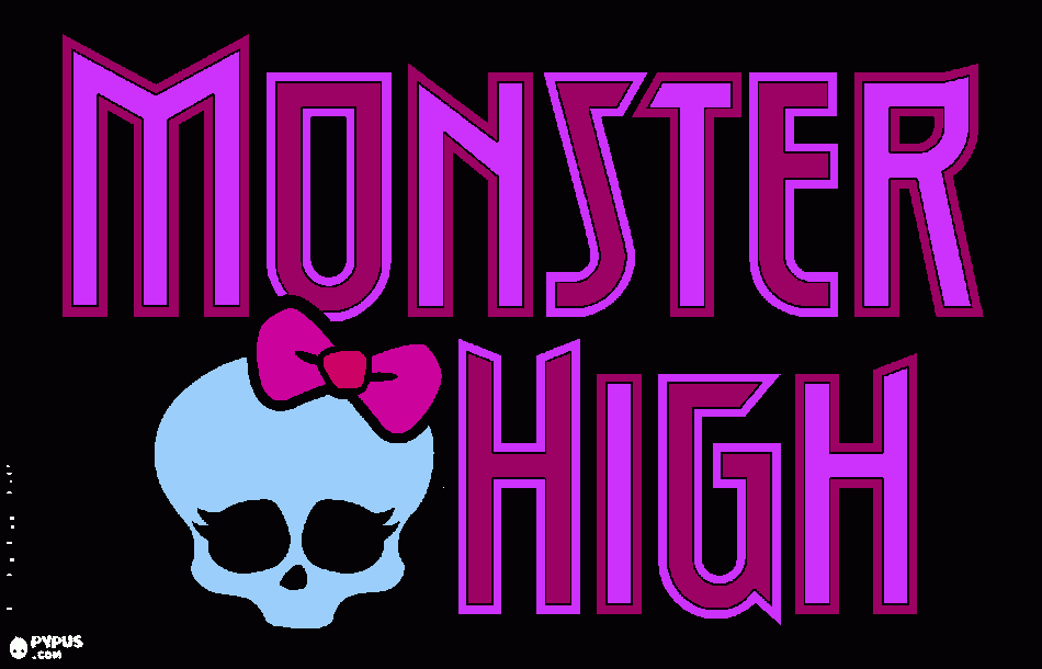Omalovánka monster high (monstr háj)