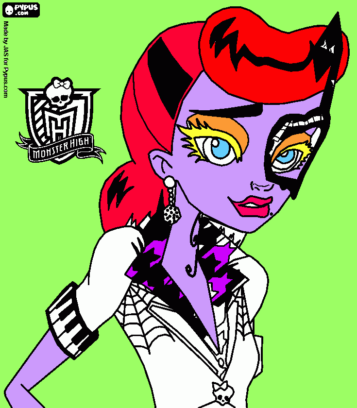 Omalovánka monster high operetta