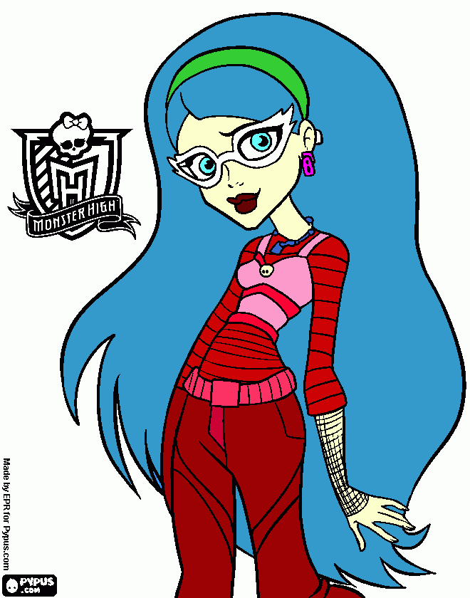 Omalovánka Monster High - Zombie