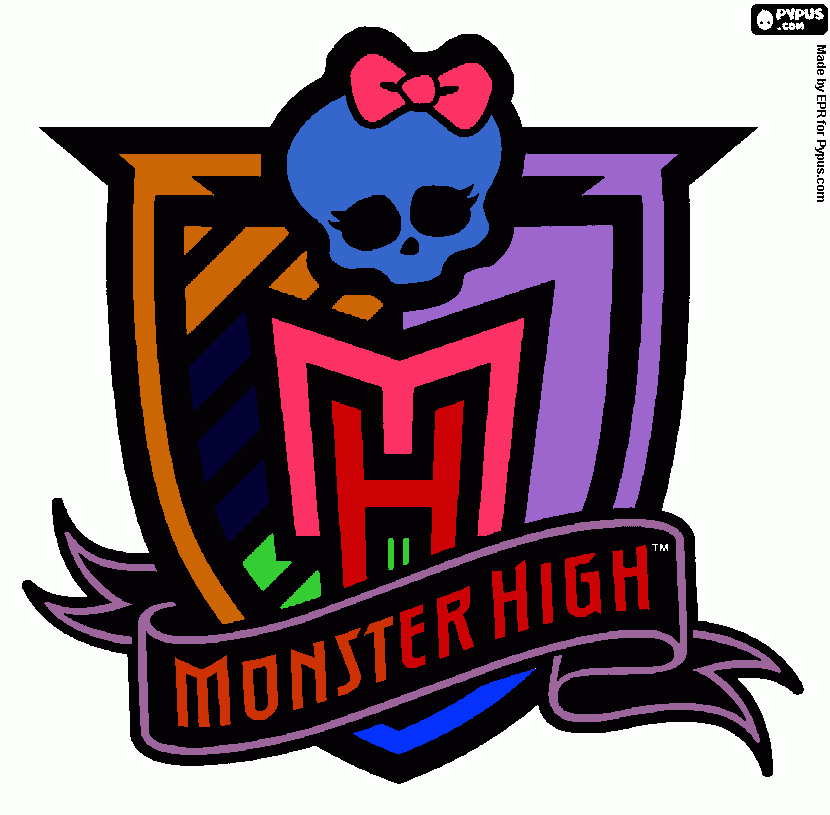 Omalovánka monster high
