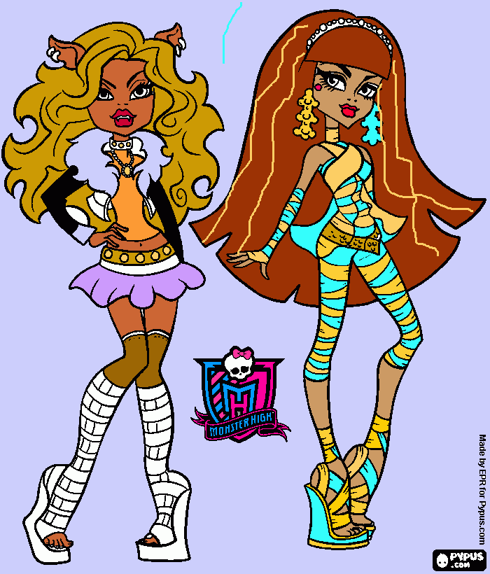 Omalovánka Monster Hih omalovanky