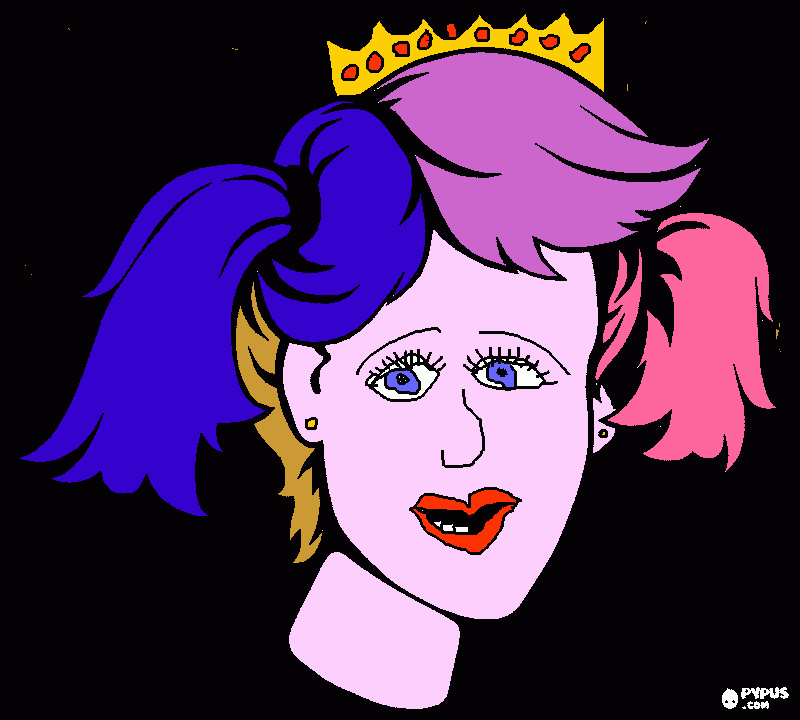 Omalovánka Monsterka pro Anetku