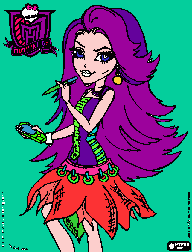 Omalovánka monsterka