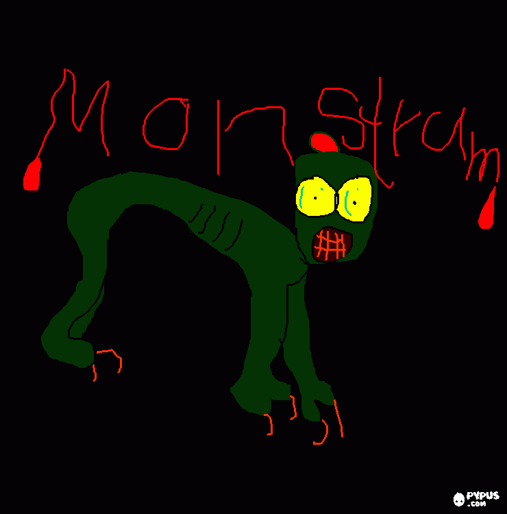 Omalovánka monstrum k.k.