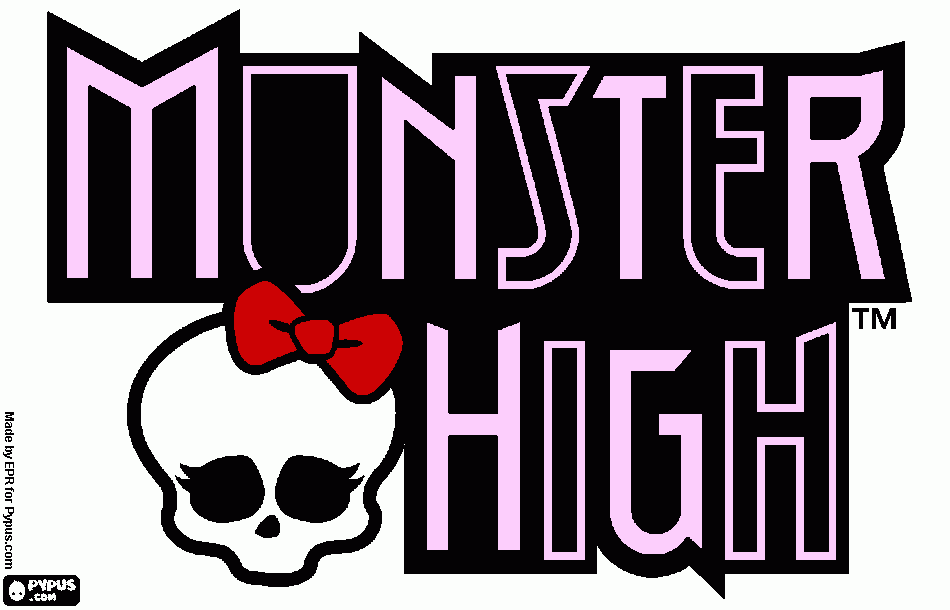 Omalovánka monzter  high