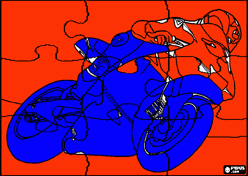 Omalovánka Motokara