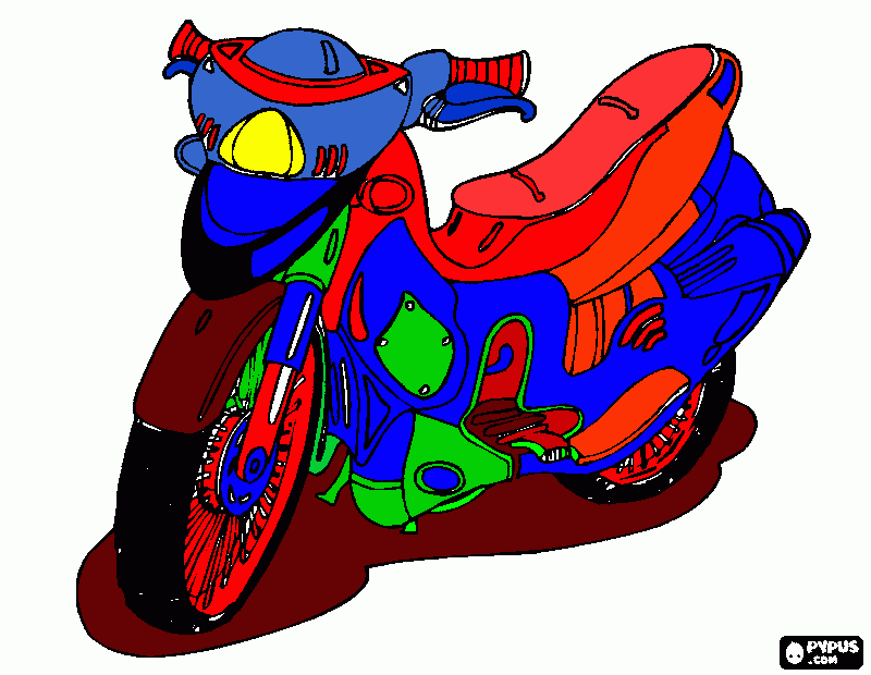 Omalovánka mottooorka
