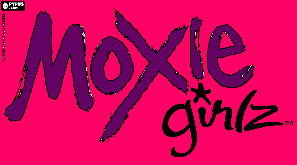 Omalovánka MOXIE girlz
