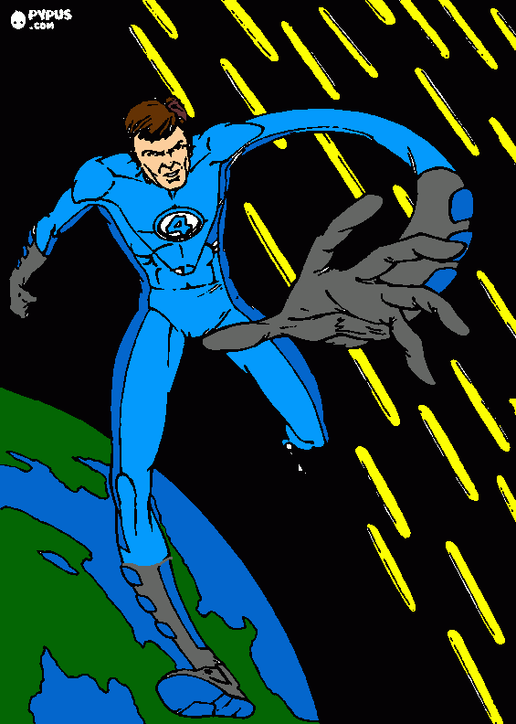 Omalovánka mr.fantastic