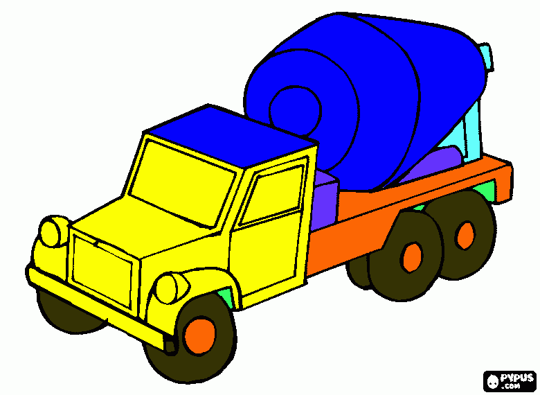 Omalovánka míchač