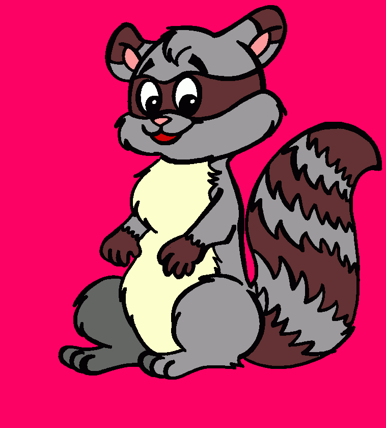 Omalovánka Mýval pro štěstí