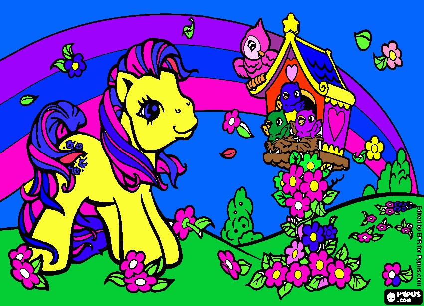 Omalovánka MŮJ MALÍ PONY