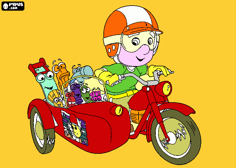 Omalovánka můj Manny