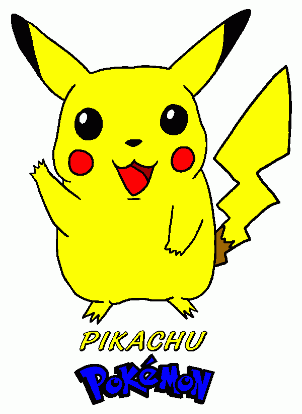 Omalovánka Můj pikaču