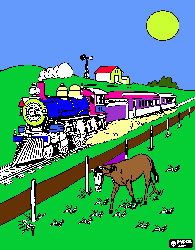 Omalovánka můj první obrázek