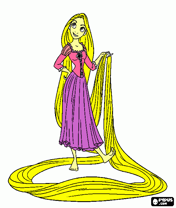 Omalovánka na vlasku