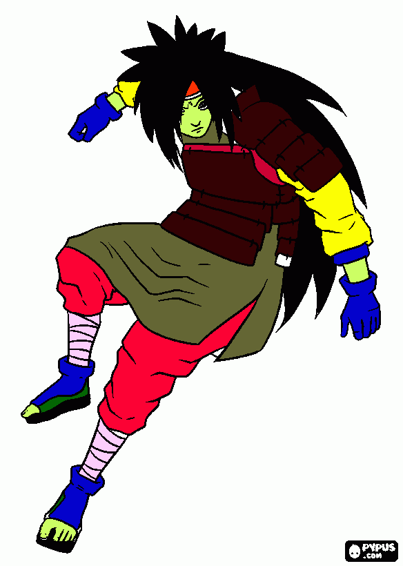 Omalovánka Naruto Anime