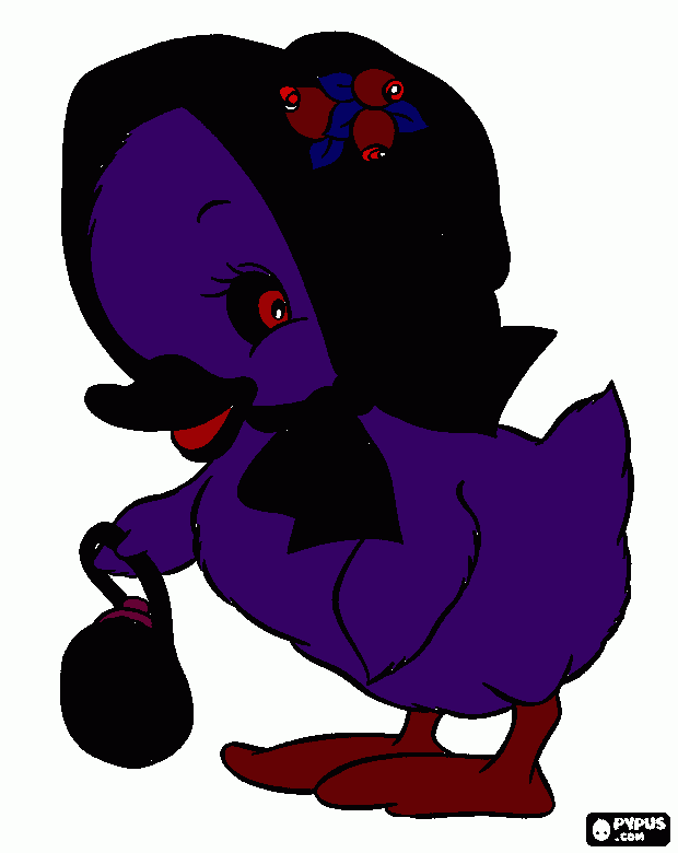 Omalovánka nerys dělá velikonoční výzdobu