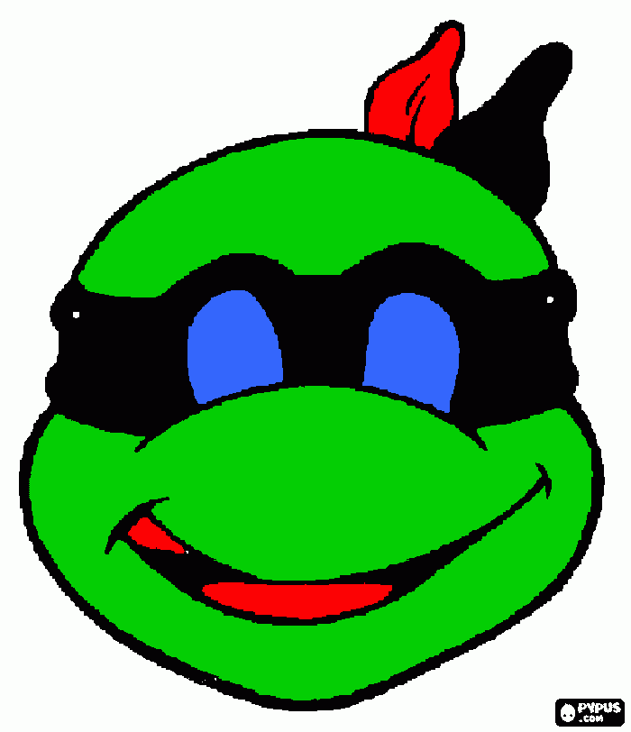 Omalovánka Ninja Turtles