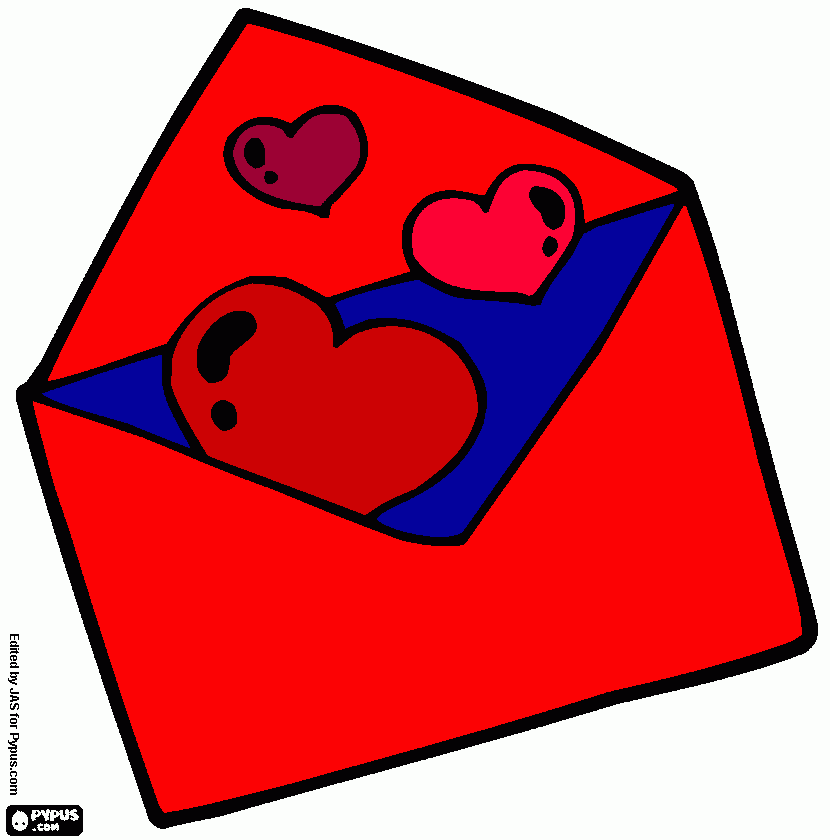 Omalovánka obalka srdce