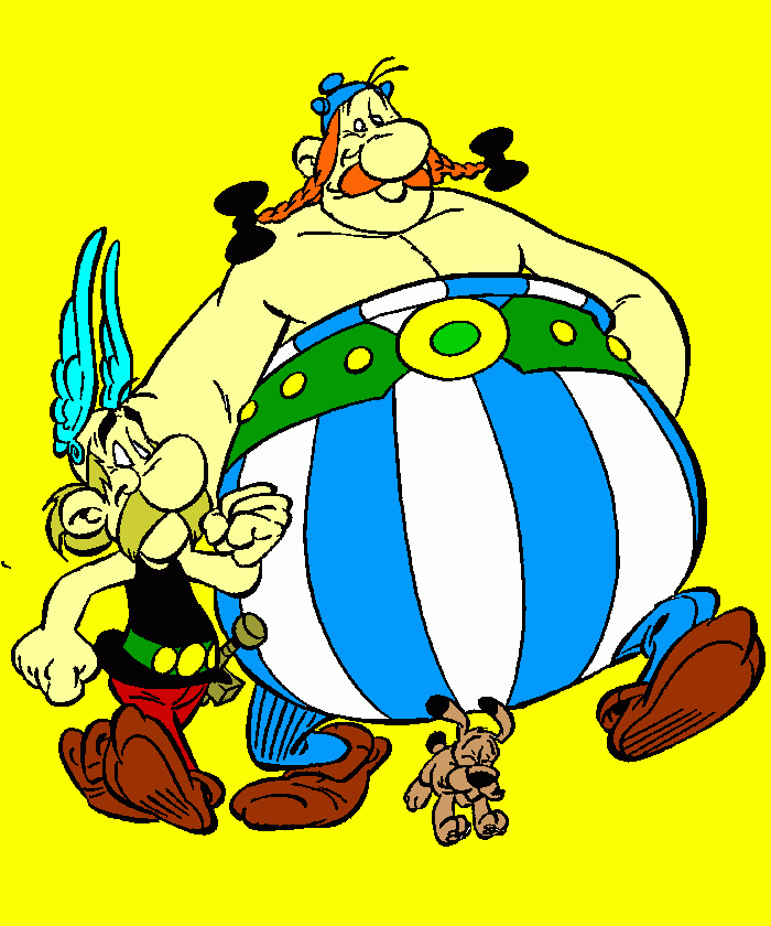 Omalovánka obelix