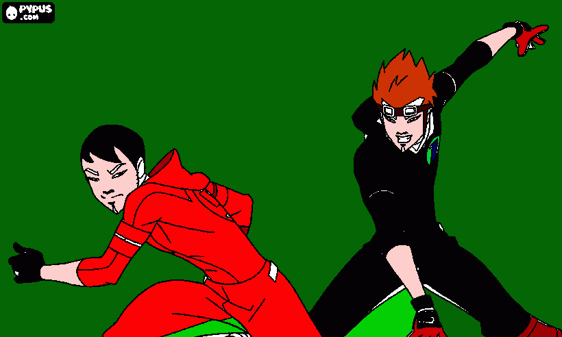 Omalovánka obrana a brankař