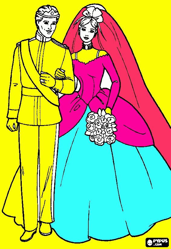 Omalovánka obrázek pro babi a dědu