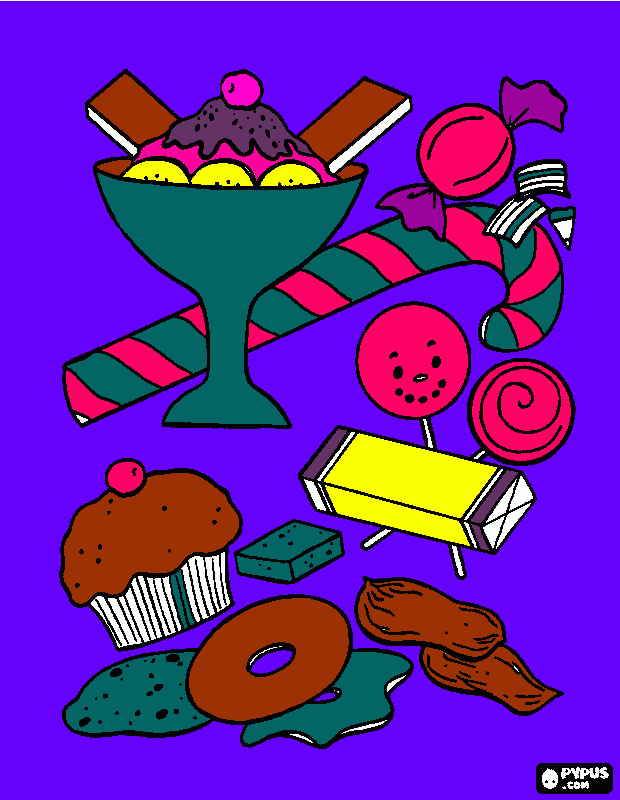 Omalovánka obrázek vybarvovala Nelinka