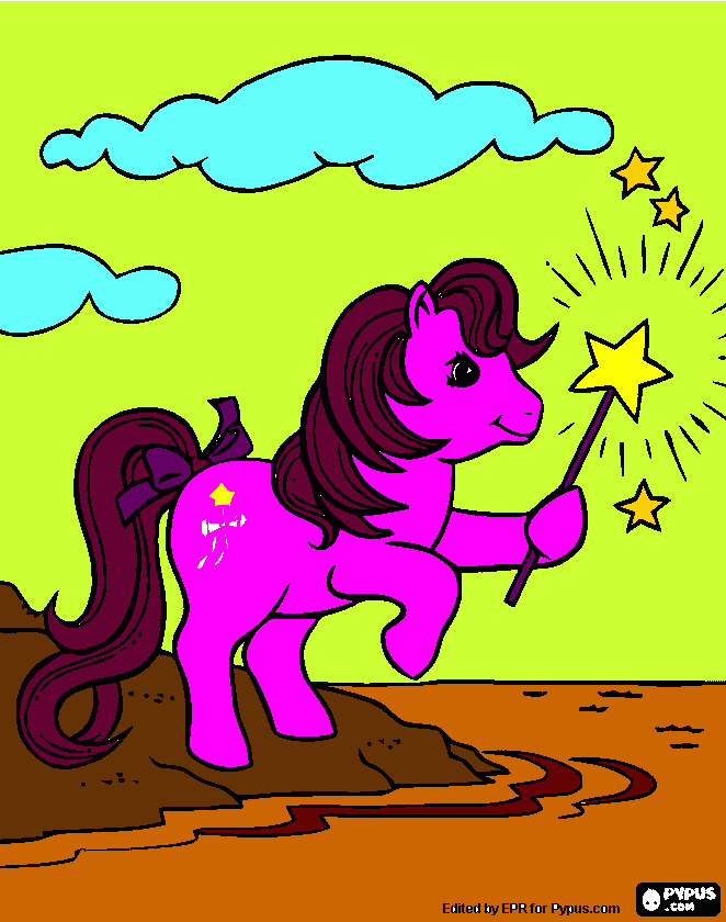 Omalovánka Omalovanka - Poník