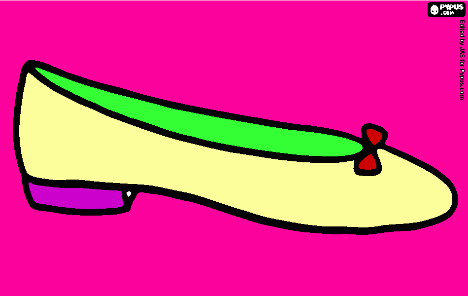 Omalovánka omalovanky: bota