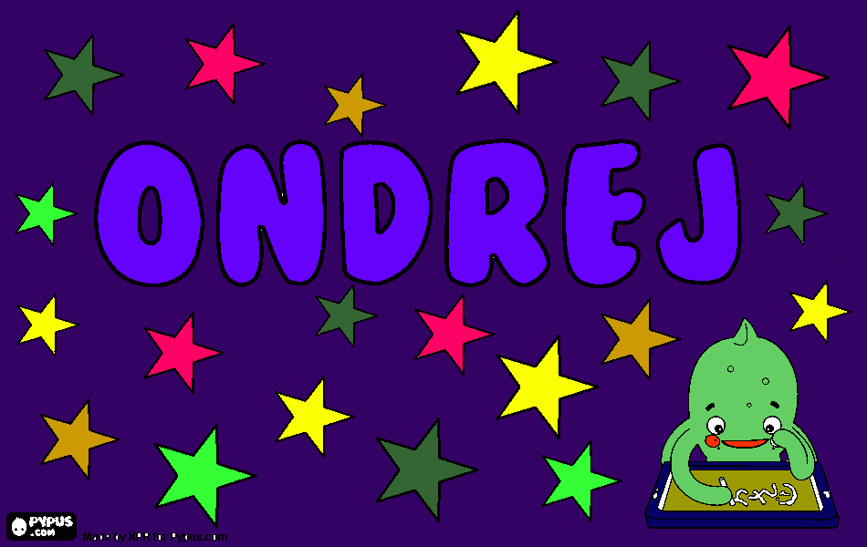 Omalovánka Ondra:33