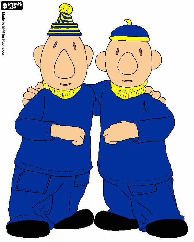 Omalovánka paja a maja