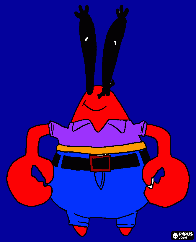 Omalovánka pan kraps