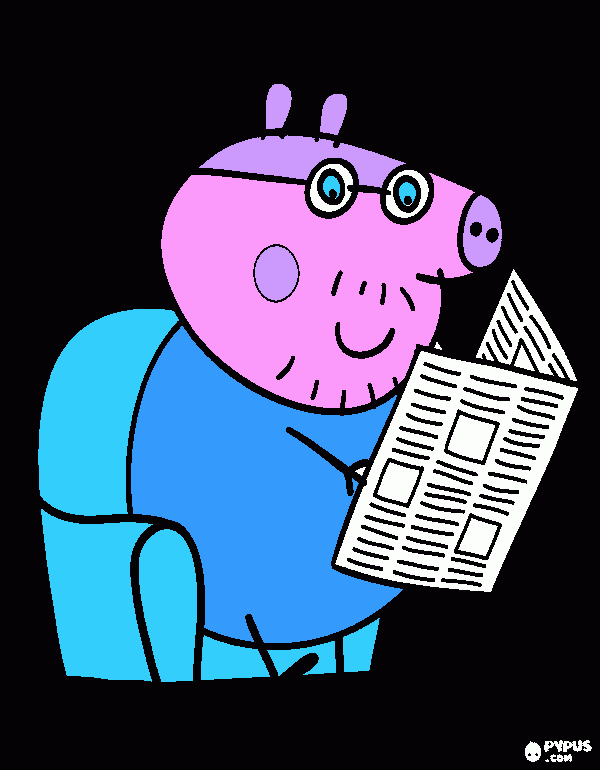 Omalovánka pan Pašík