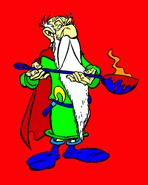 Omalovánka panoramix