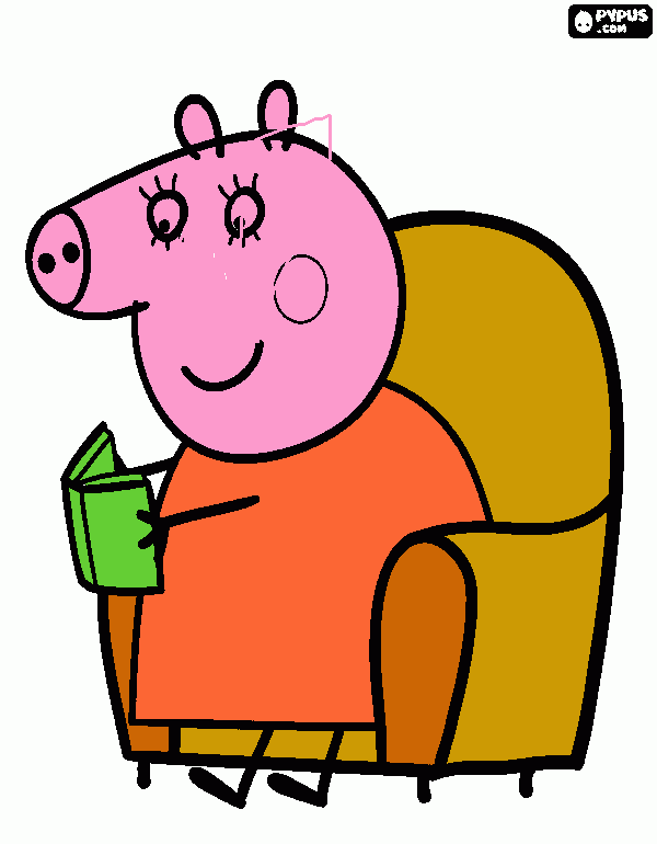 Omalovánka Paní Pašíková