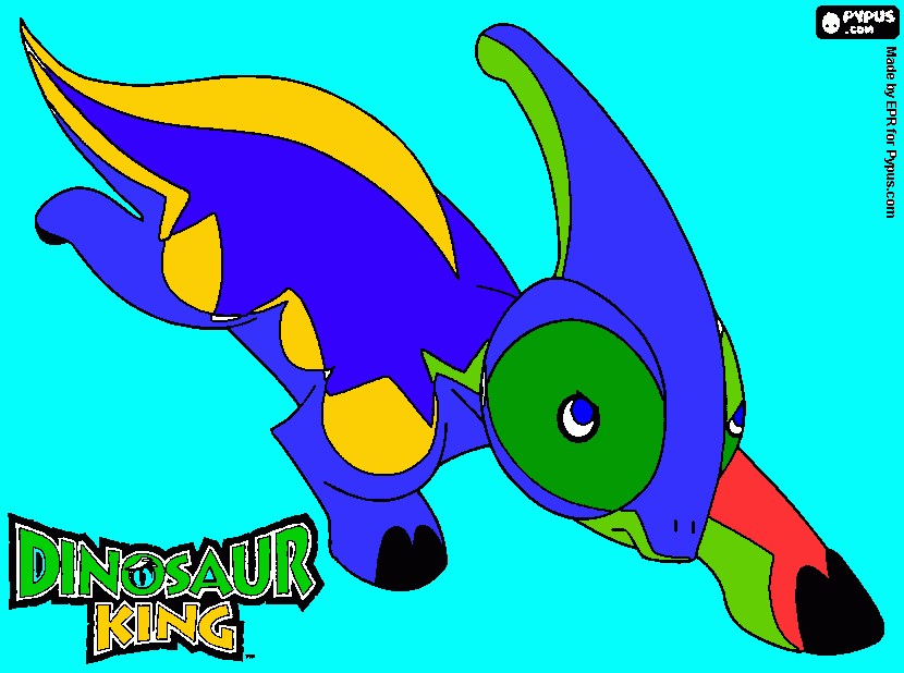 Omalovánka parasaulolophus