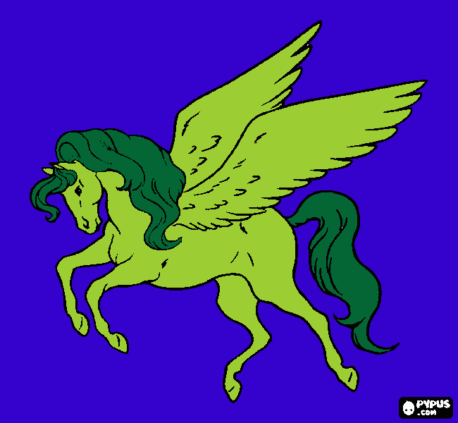 Omalovánka Pegas Hafana