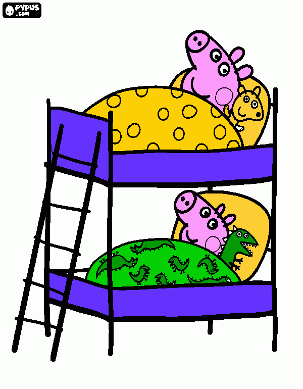 Omalovánka Pepa a Tom