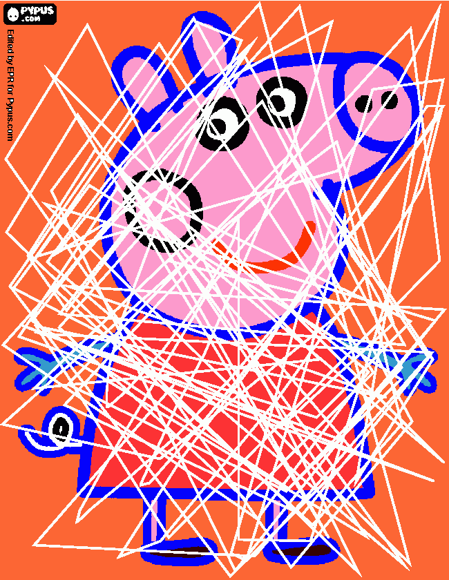 Omalovánka Pepina za pavučinou 