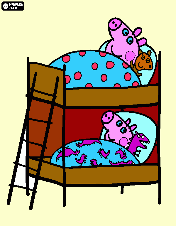 Omalovánka Peppina a Tomík