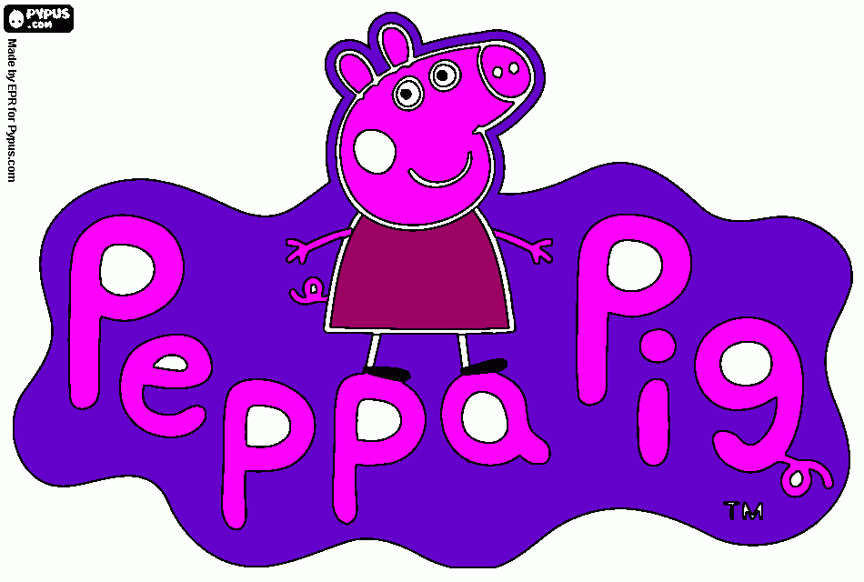 Omalovánka peppopie