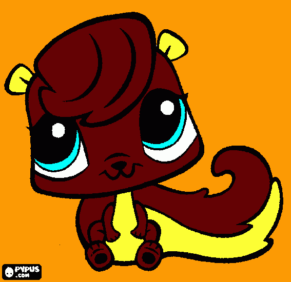 Omalovánka petshopka