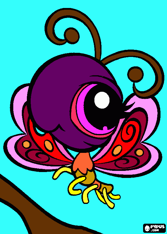 Omalovánka PETŠOPÁK BELLA